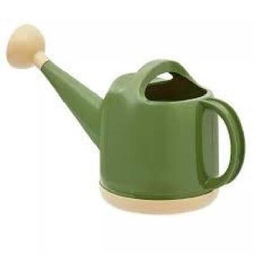 DESCRIPTION: (2) PLANT WATERING CAN BRAND/MODEL: OKUNA OUTPOST INFORMATION: GREEN SIZE: 1 GALLON RETAIL$: $15.00 EA QTY: 2
