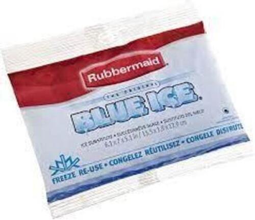 DESCRIPTION: (3) PACKS OF (2) ICE SUBSTITUTE BRAND/MODEL: RUBBERMAID BLUE ICE RETAIL$: $20.00 EA QTY: 3