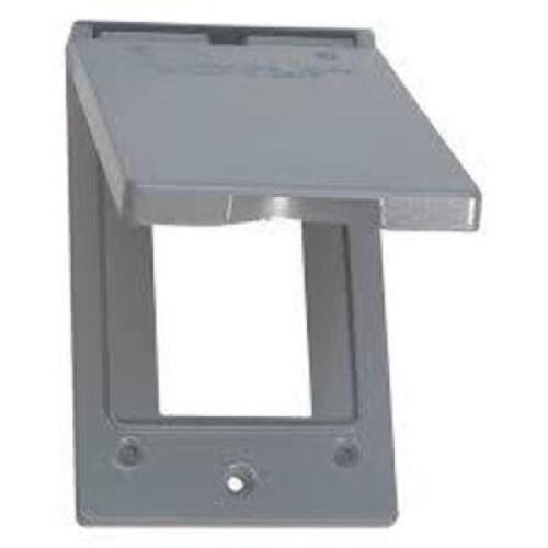 DESCRIPTION: (1) BOX OF (20) METAL VERTICAL GFCI COVER BRAND/MODEL: SIGMA #14248 RETAIL$: $7.99 PER COVER QTY: 1