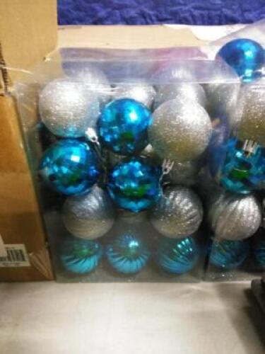 DESCRIPTION: (2) PACKS OF CHRISTMAS ORNAMENTS QTY: 2