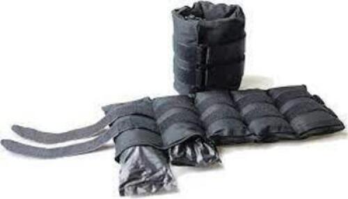 DESCRIPTION: (1) PAIR OF ADJUSTABLE ANKLE WEIGHTS BRAND/MODEL: CAP #HHA-CB020A1 INFORMATION: BLACK SIZE: UP TO 20 LBS RETAIL$: $20.27 EA QTY: 1