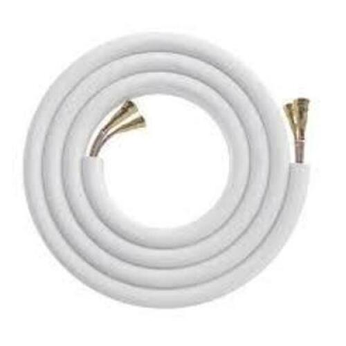 DESCRIPTION: (1) QUICK CONNECT LINE SET BRAND/MODEL: MRCOOL #16-3858 SIZE: 3/8" LL x 5/8" SL DIY Quick-Connect Line Set for 24K & 36K (16 Ft.) RETAIL$
