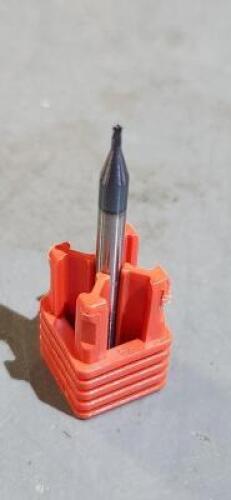 DESCRIPTION: (10) CARBIDE CORNER ROUNDING END MILL BRAND/MODEL: MITGI E01-001-ALTIN SIZE: .0394" DIA 0.060 RAD RETAIL$: $109.00 QTY: 10