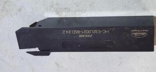 DESCRIPTION: (1) CUT OFF TOOL HOLDER BRAND/MODEL: HERTEL 45738325 SIZE: 21mm MAX DEPTH RETAIL$: $99.87 QTY: 1