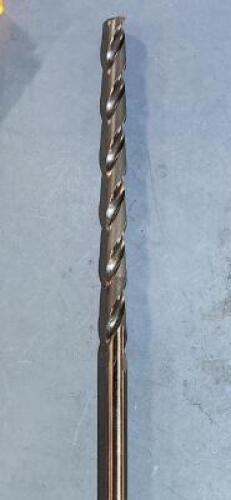DESCRIPTION: (1) HSS EXTRA LENGTH DRILLS BRAND/MODEL: HERTEL 59922633 SIZE: 1/2" D 12" OAL RETAIL$: 113.69 EA QTY: 1