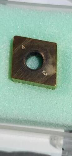 DESCRIPTION: (10) CNGA CERAMIC TURNING INSERTS BRAND/MODEL: NTK JP2 CNGA120408 BQ RETAIL$: $65.70 PER INSERT QTY: 10