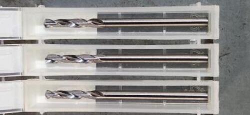 DESCRIPTION: (3) CARBIDE SCREW MACHINE DRILL BRAND/MODEL: MA FORD 00654863 SIZE: #32 RETAIL$: 16.84 QTY: 3