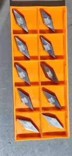 DESCRIPTION: (10) VPGR331 CARBIDE PROFILING INSERTS BRAND/MODEL: HERTEL VPGR331 HT10 RETAIL$: 25.85 PER INSERT QTY: 10