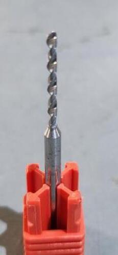 DESCRIPTION: (10) CARBIDE DRILLS BRAND/MODEL: MITGI E01-216 SIZE: 0.0700 D QTY: 10