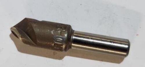 DESCRIPTION: (2) HSS COUNTERSINK BRAND/MODEL: MA FORD 01053874 SIZE: 3/8" HD 82 DEG RETAIL$: $14.50 QTY: 2