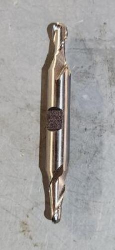 DESCRIPTION: (1) HSS DOUBLE END BALL END MILL BRAND/MODEL: HERTEL 41115858 SIZE: 0.25" DIA 0.5" LOC RETAIL$: $59.17 QTY: 1