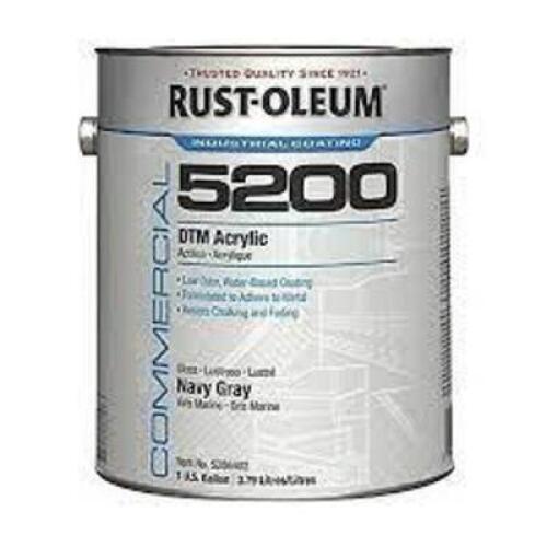 DESCRIPTION: (2) INTERIOR AND EXTERIOR PAINT BRAND/MODEL: RUST-OLEUM #5H894 INFORMATION: NAVY GRAY SIZE: 1 GALLON RETAIL$: $67.43 EA QTY: 2