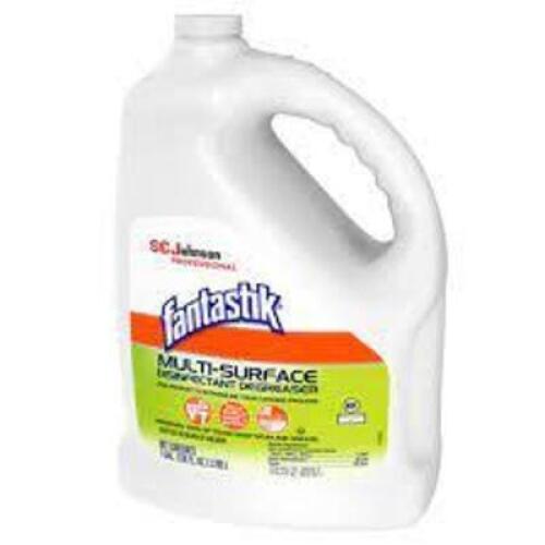 DESCRIPTION: (1) MULTI-SURFACE DISINFECTANT DEGREASER BRAND/MODEL: FANTASTIK SIZE: 1 GALLON RETAIL$: 48.79 EA QTY: 1