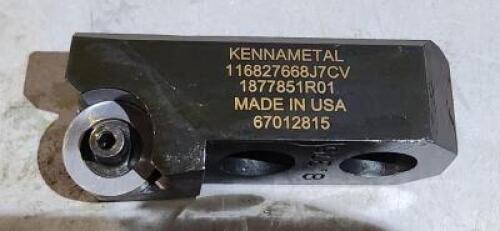 DESCRIPTION: (2) INDEXABLE INSERT CARTRIDGES BRAND/MODEL: KENNAMETAL 1877851 SIZE: 8.375" RETAIL$: $113.59 QTY: 2