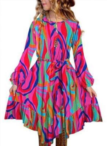 DESCRIPTION: (1) MULTICOLOR GIRLS DRESS BRAND/MODEL: EYTINO 1022 INFORMATION: PICTURED ITEM MAY DIFFER FROM ACTUAL PRODUCT SIZE: SMALL RETAIL$: $27.98