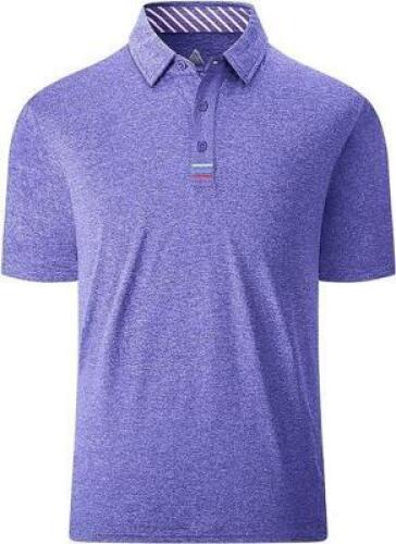 DESCRIPTION: (1) MENS PURPLE CASUAL WICKING GOLF SHIRT BRAND/MODEL: LLDRESS CFLMP00005-5-PURPLE-XL INFORMATION: PICTURED ITEM MAY DIFFER FROM ACTUAL P