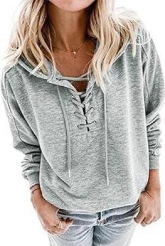 DESCRIPTION: (1) GREY WOMENS CASUAL HOODIE BRAND/MODEL: FARYSAYS JS5W2537924-11-S-T01 INFORMATION: PICTURED ITEM MAY DIFFER FROM ACTUAL PRODUCT SIZE: