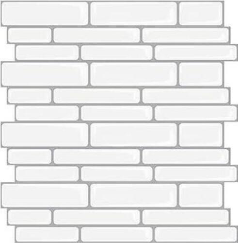DESCRIPTION: (2) BOXES OF (10) SHEETS PEEL AND STICK BACKSPLASH TILE BRAND/MODEL: ART3D A17747f INFORMATION: PICTURED ITEM MAY DIFFER FROM ACTUAL PROD
