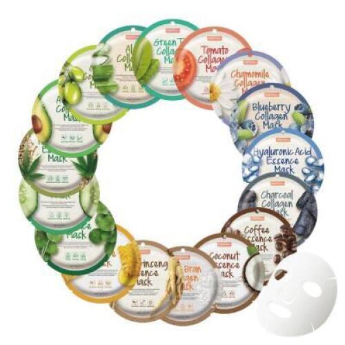 DESCRIPTION: (2) PACKS OF (17) ESSENCE SHEET MASK BRAND/MODEL: PUREDERM INFORMATION: PICTURED ITEM MAY DIFFER FROM ACTUAL PRODUCT RETAIL$: 20.90 EA QT