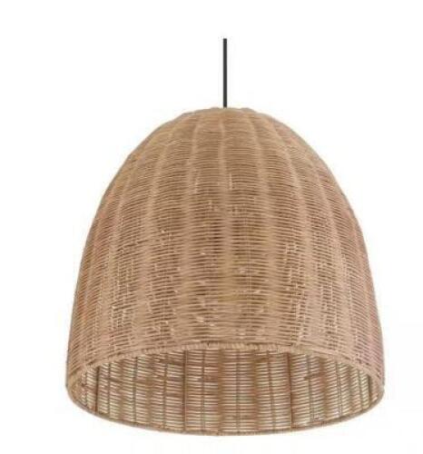 DESCRIPTION: (1) HIGHLER 1 LIGHT PENDANT BRAND/MODEL: HAMPTON BAY 1007 212 038 INFORMATION: PICTURED ITEM MAY DIFFER FROM ACTUAL PRODUCT SIZE: 45.7 CM