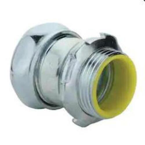 DESCRIPTION: (17) EMT COMPRESSION CONNECTORD BRAND/MODEL: COMMERCIAL ELECTRIC INFORMATION: PICTURED ITEM MAY DIFFER FROM ACTUAL PRODUCT RETAIL$: 1.02