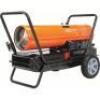DESCRIPTION: (1) PORTABLE OIL & KEROSENE TORPEDO HEATER BRAND/MODEL: DAYTON/3VE51 INFORMATION: 4000 SQFT HEATING AREA, 600CFM, 170,000 BTU SIZE: 26 1/