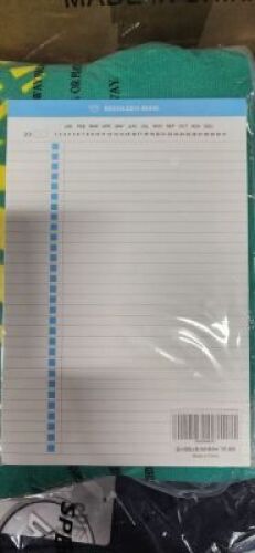 DESCRIPTION: (3) LIST NOTEBOOKS BRAND/MODEL: UNKOWN INFORMATION: PICTURED ITEM MAY DIFFER FROM ACTUAL PRODUCT RETAIL$: $5.99 QTY: 3