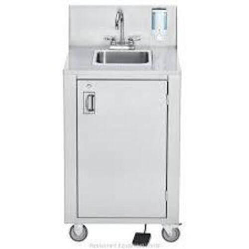 DESCRIPTION: (1) SPACE SAVER, SINGLE BOWL, HAND SINK BRAND/MODEL: CROWN VERITY #CV-PHS-4 INFORMATION: STAINLESS RETAIL$: $2409.20 EA QTY: 1