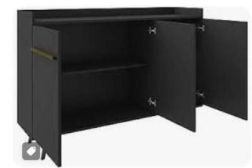 DESCRIPTION: (1) BUFFET STAND BRAND/MODEL: MANHATTAN COMFORT INFORMATION: BRADLEY STYLE RETAIL$: $248.99 EA QTY: 1