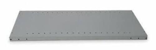 DESCRIPTION: (6) BOXES OF (5) SHELVES BRAND/MODEL: HALLOWELL INFORMATION: DARK GRAY, SHELVES ONLY SIZE: 36 IN OVERALL WD, 18 IN OVERALL DP, SOLID SHEL