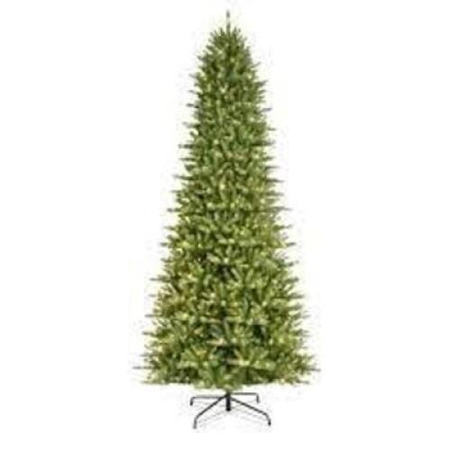 DESCRIPTION: (1) FLAME RETARDANT CHRISTMAS TREE BRAND/MODEL: PULEI #FFSL-120C12 INFORMATION: PRE-LIT SIZE: 12' RETAIL$: $499.00 EA QTY: 1