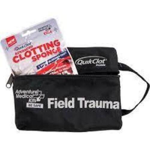 DESCRIPTION: (1) FIELD TRAUMA KIT BRAND/MODEL: QUIKCLOT INFORMATION: BLACK CASE RETAIL$: $50.00 EA QTY: 1