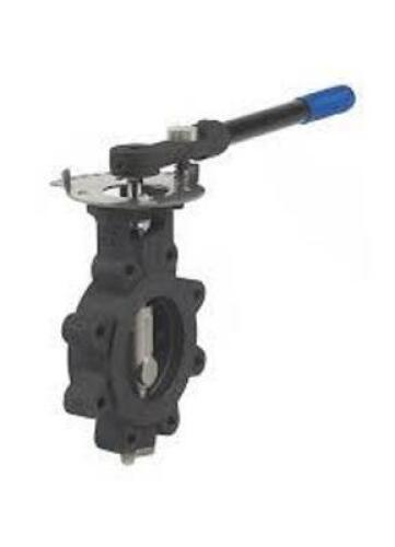 DESCRIPTION: (2) BUTTERFLY VALVE BRAND/MODEL: MILWAUKEE #4FZL4 INFORMATION: ALUMINUM, BLACK SIZE: 4" PIPE SIZE RETAIL$: $361.11 EA QTY: 2