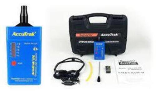 DESCRIPTION: (1) ULTRASONIC LEAK DETECTOR STANDARD KIT BRAND/MODEL: SUPERIOR ACCUTRAK INFORMATION: BLACK RETAIL$: $653.40 EA QTY: 1