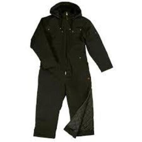 DESCRIPTION: (1) COVERALL BRAND/MODEL: TOUGH DUCK INFORMATION: BLACK SIZE: LG RETAIL$: $89.99 EA QTY: 1