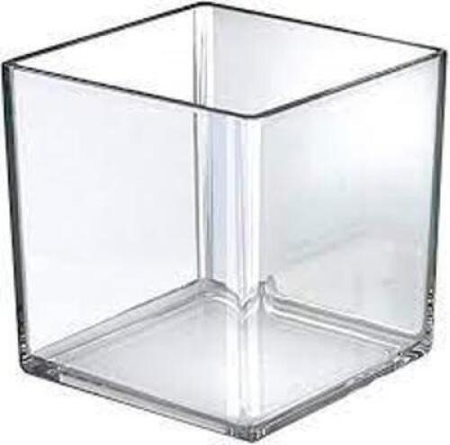 DESCRIPTION: (4) ACRYLIC STORAGE DISPLAY CUBE BRAND/MODEL: AZAR INFORMATION: CLEAR SIZE: 7" X 7" RETAIL$: $64.94 TOTAL QTY: 4