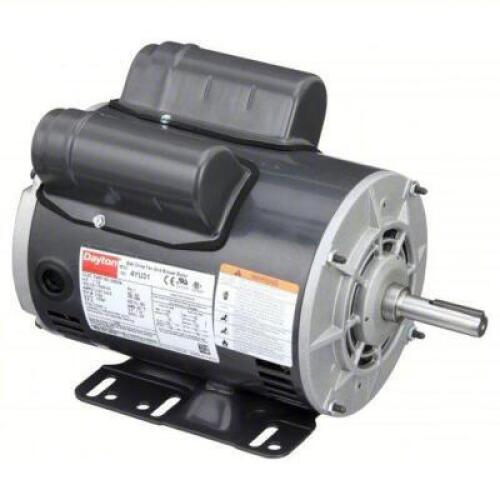 DESCRIPTION: (1) BELT DRIVE MOTOR BRAND/MODEL: DAYTON #4YU31 INFORMATION: OPEN DRIP ROOF SIZE: 1 SPEED, RIGID BASE MOUNT, 1 1/2 HP, 56H FRAME RETAIL$: