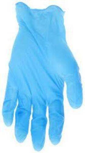 DESCRIPTION: (5) BOXES OF (100) POWDER FREE VINYL GLOVES BRAND/MODEL: CHEMTECH #7010 INFORMATION: BLUE SIZE: XL CHISEL RETAIL$: $30.00 PER BOX QTY: 5