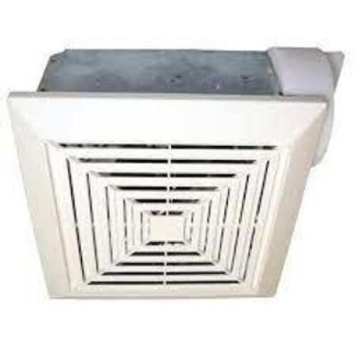 DESCRIPTION: (2) BATHROOM EXHAUST FAN BRAND/MODEL: USI ELECTRIC #BF-503 INFORMATION: WHITE SIZE: 50 CFM RETAIL$: $75.84 EA QTY: 2