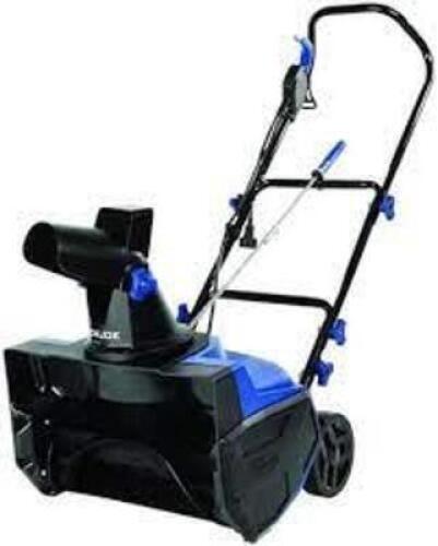 DESCRIPTION: (1) ELECTRIC SNOW THROWER BRAND/MODEL: SNOWJOE SIZE: 18" 13A RETAIL$: $113.28 EA QTY: 1