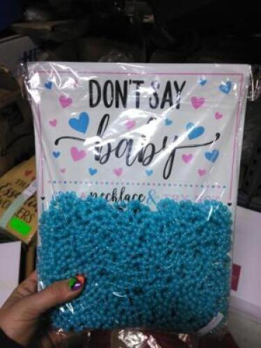 DESCRIPTION: (5) BABY SHOWER ITEMS SPARKLE AND BASH QTY: 5