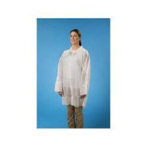 DESCRIPTION: (2) CASES OF (25) LAB COATS BRAND/MODEL: CELLUCAP 3302EWS SIZE: 3X RETAIL$: $56.00 EA QTY: 2