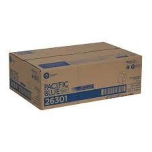 DESCRIPTION: (1) CASE OF (6) HIGH CAPACITY PAPER TOWEL BRAND/MODEL: PACIFIC BLUE #26301 INFORMATION: BROWN RETAIL$: $42.61 EA QTY: 1