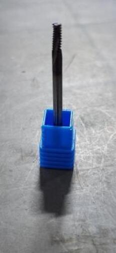DESCRIPTION: (6) SOLID CARBIDE THREADMILLS BRAND/MODEL: YG1 TE340 SIZE: .120" DIA .312 LOC RETAIL$: 93.65 EA QTY: 6