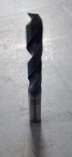 DESCRIPTION: (4) SOLID CARBIDE JOBBER LENGTH DRILLS BRAND/MODEL: OSG 3322990 SIZE: 9.9MM RETAIL$: $136.24 EA QTY: 4