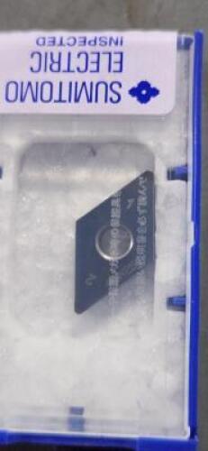 DESCRIPTION: (8) DNGA STYLE TURNING INSERTS BRAND/MODEL: SUMITOMO 2NUDNGA432 RETAIL$: $29.78 PER INSERT QTY: 8