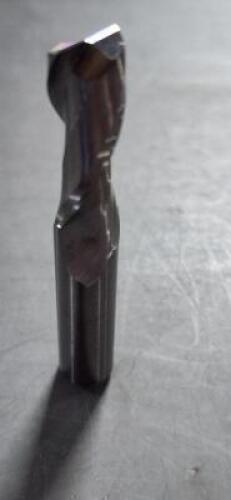 DESCRIPTION: (3) SOLID CARBIDE SQ END MILL BRAND/MODEL: MONSTER 204-001170 SIZE: 3/8" 1" LOC RETAIL$: $23.64 QTY: 3