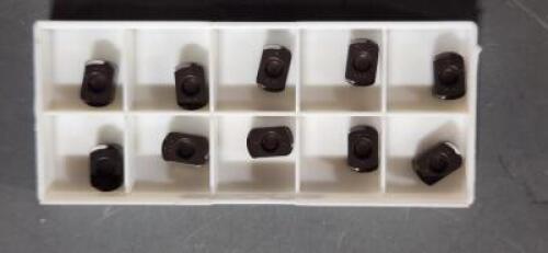 DESCRIPTION: (40) LOHT CARBIDE MILLING INSERTS BRAND/MODEL: SECO LOHT060310TR-M07 RETAIL$: 21.76 PER INSERT QTY: 40