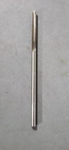 DESCRIPTION: (2) HSS CHUCKING PIN REAMERS BRAND/MODEL: MADE IN USA 470-0.1855 SIZE: .1855" RETAIL$: $36.57 QTY: 2