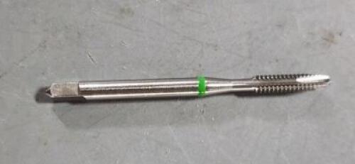 DESCRIPTION: (2) VHSS SPIRAL POINT TAPS BRAND/MODEL: ACCUPRO 62664818 SIZE: #6-32 RETAIL$: 18.27 EA QTY: 2